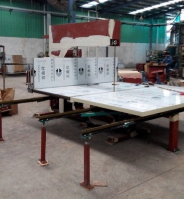 فوم برش عمودی بلوک پلی اورتان دستی DTLQ-4L 1.74kw