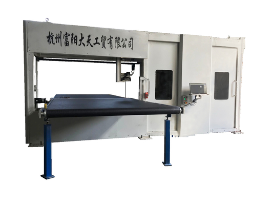 فوم سخت گردان PU Contour Cutter DTC-R2012V 5Ring Knife افقی