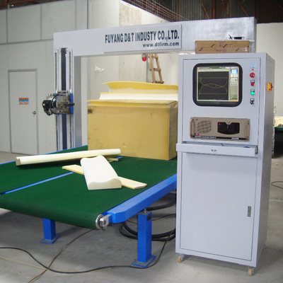D&T CNC فوم اسفنجی PU دستگاه برش اتوماتیک نوسان افقی