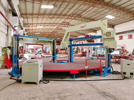 ماشین برش فوم پلی اورتان فوم اسفنج Carousel Splitting Foam
