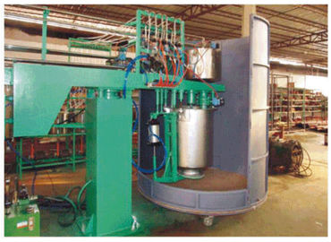 دستگاه نیمه اتومبیل Semi - Auto PU Foam Batch Box Foaming برای تشک اسفنجی