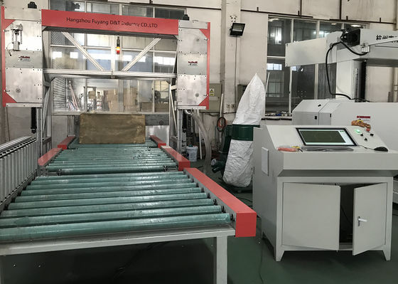 دستگاه برش سیم سیم CNC فوم نیمه سفت 3D با میز نورد
