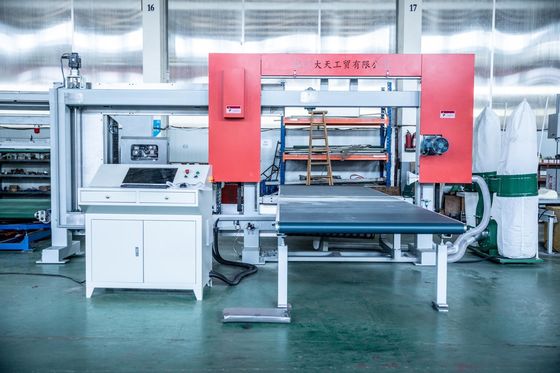 دستگاه برش سیم CNC فوم PU 6m / min Rigid با تیغه عمودی