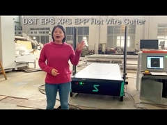 دستگاه برش فوم سی ان سی سیم داغ سه بعدی برای تولید منبع بلوک فوم