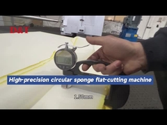 ماشین برش گرد فوم پی یو دایره ای دیجیتال، دایره ای قطعه افقی