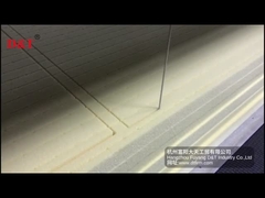 دستگاه برش فوم پلی‌اورتان عمودی با عملکرد بالا با تیغه سیمی 5 چرخ